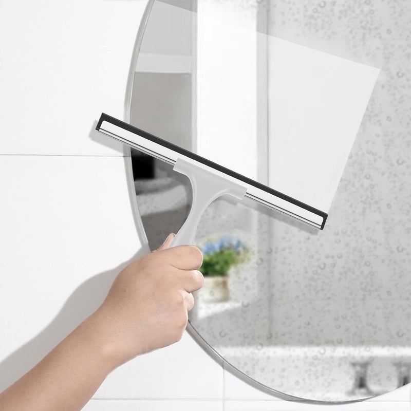 SetSail Shower Squeegee for Glass Doors All-Purpose Squeegee for Shower Glass Door Heavy Duty Window Squeegee with Hook for Car Window Cleaning 12 Inches - Image 5